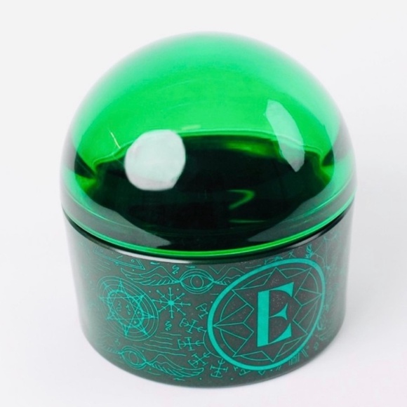 NWT Target Bullseye Playground Wicked Green Elphaba Witch Glass Container - Picture 2 of 5